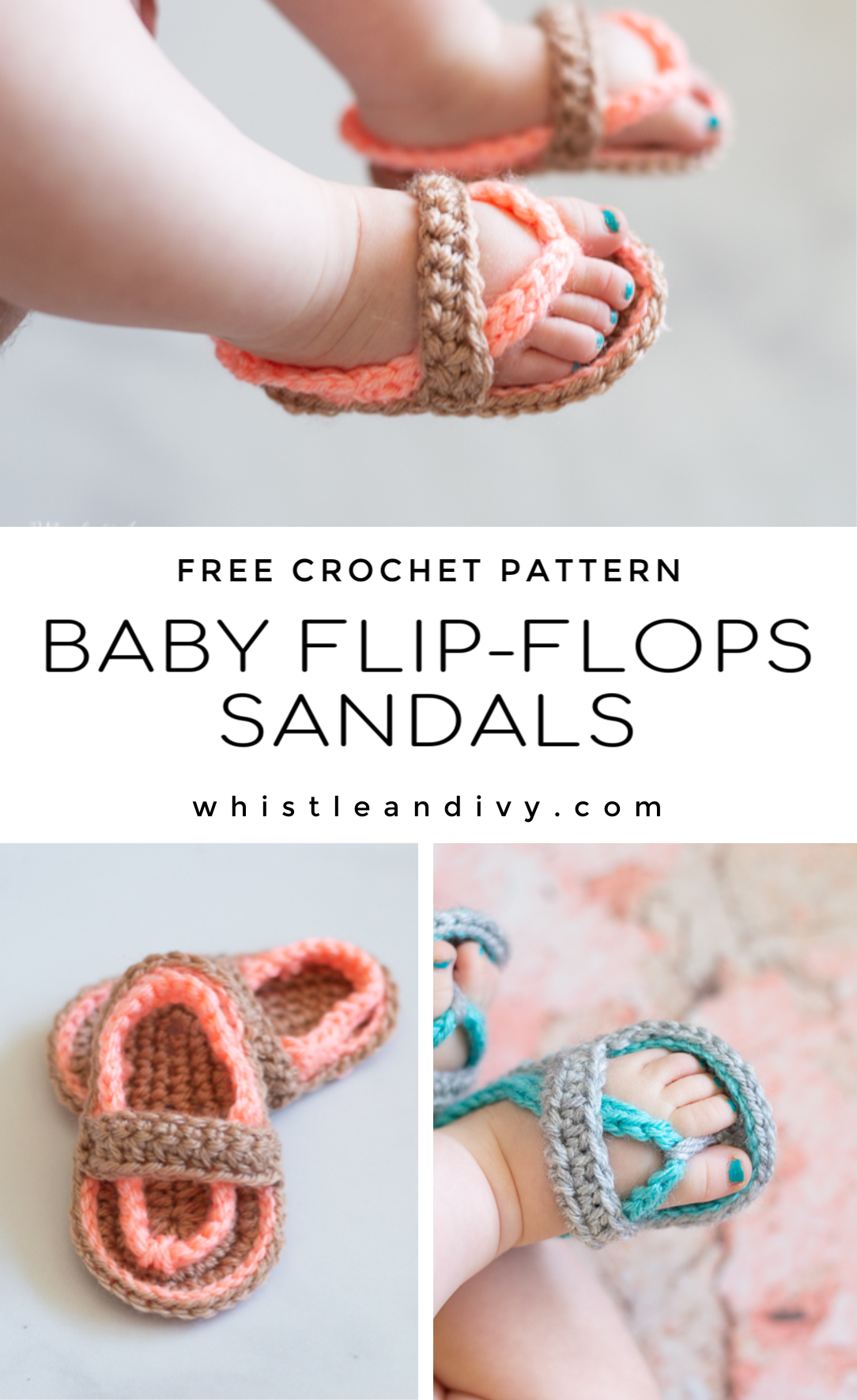 Perfect Crochet Baby Flip Flops You Can Make Today Includes A Video Perfect Crochet Baby Flip Flops You Can Make Today Includes A Video