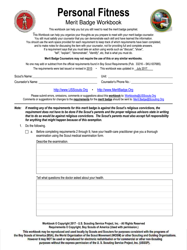 Personal Fitness Merit Badge Workbook Fill Out Sign Online DocHub Personal Fitness Merit Badge Workbook Fill Out Sign Online DocHub