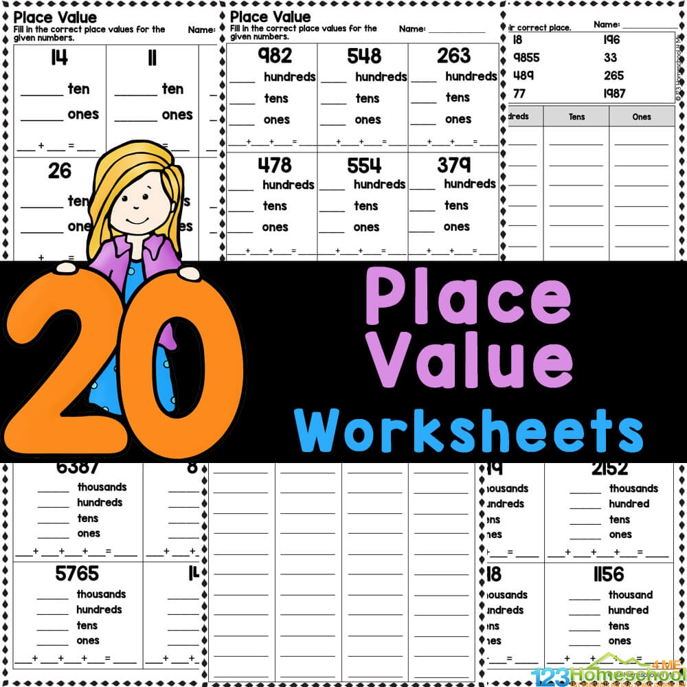 place value practice worksheets place value practice worksheets