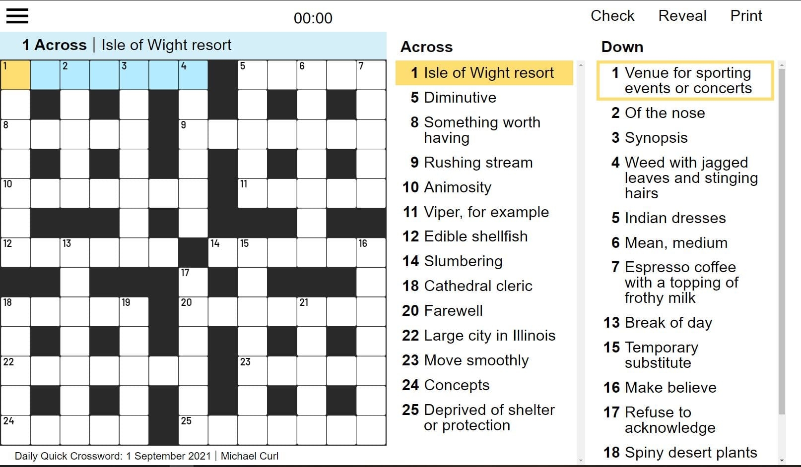free online printable crosswords free online printable crosswords