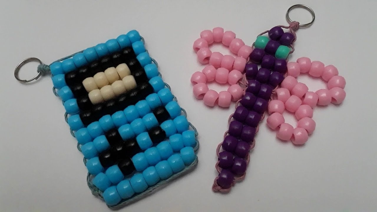 Pony Bead Keychain Ideas Gameboy Color Dragonfly Part 2 YouTube Pony Bead Keychain Ideas Gameboy Color Dragonfly Part 2 YouTube