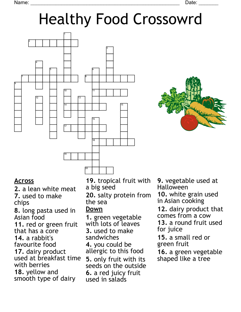 Potatoes Legumes Grains Crossword WordMint Potatoes Legumes Grains Crossword WordMint