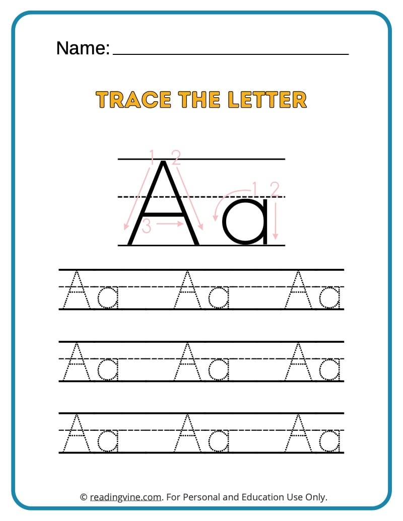 Preschool Letter Worksheets ReadingVine Preschool Letter Worksheets ReadingVine