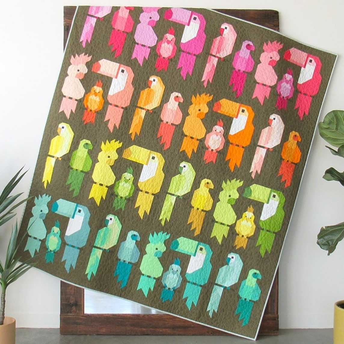 Pretty Birds Quilt Kit Elizabeth Hartman SKU KITP 2203 46 Stash Fabrics Pretty Birds Quilt Kit Elizabeth Hartman SKU KITP 2203 46 Stash Fabrics