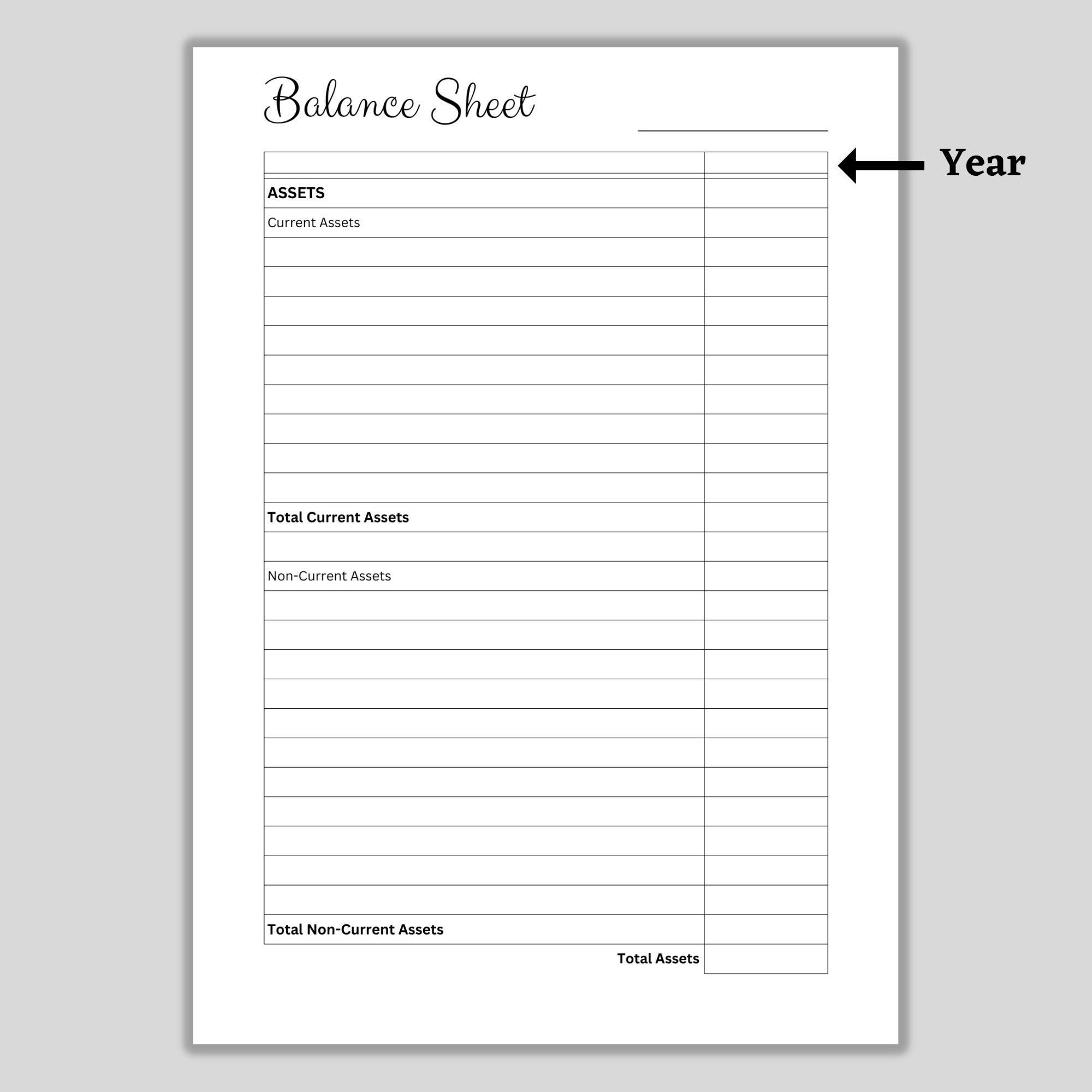 Printable Balance Sheet Template Financial Statement Assets Liabilities Equity Small Business Financial Report PDF A4 A5 US Letter Etsy Printable Balance Sheet Template Financial Statement Assets Liabilities Equity Small Business Financial Report PDF A4 A5 US Letter Etsy