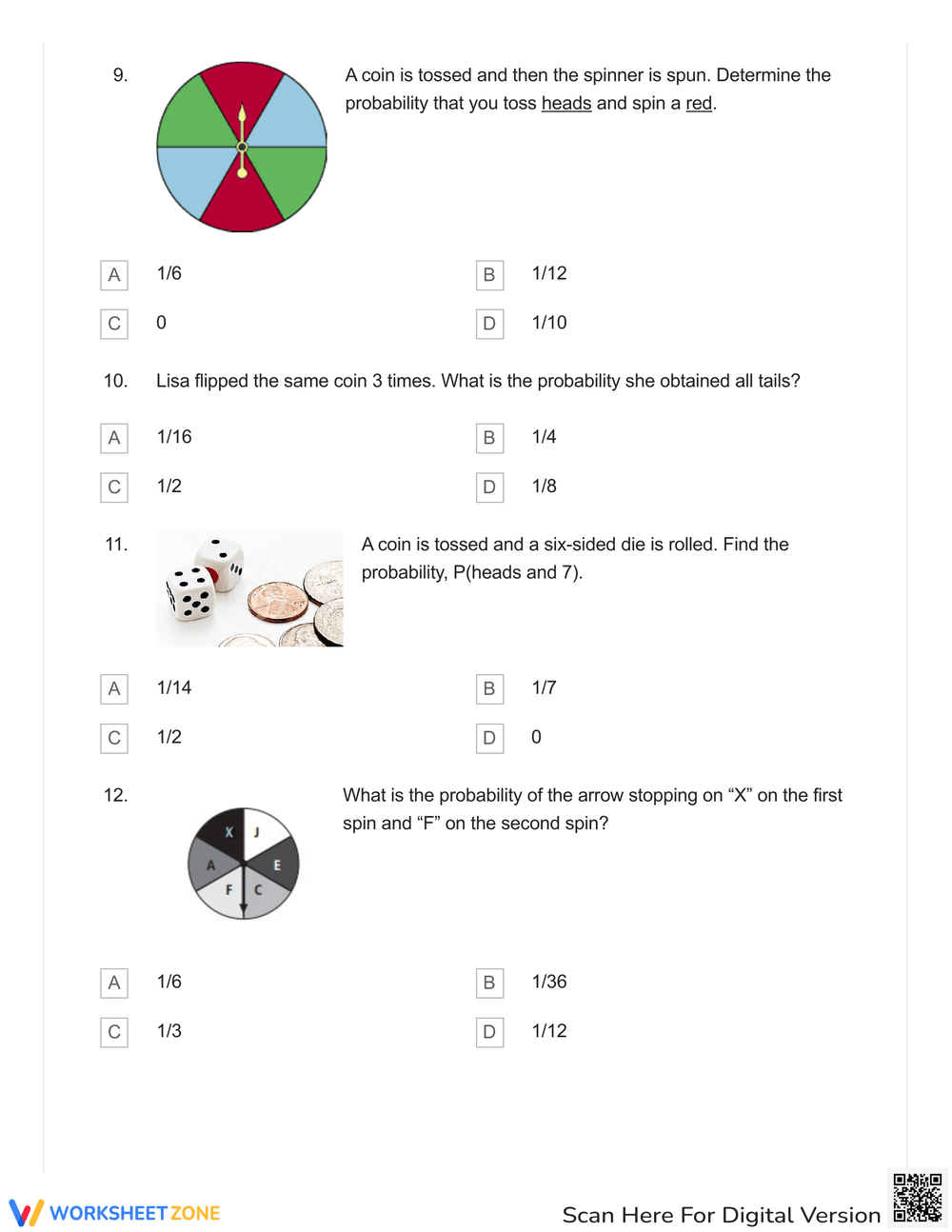 Printable Grade 8 Probability Of Compound Events Worksheets Printable Grade 8 Probability Of Compound Events Worksheets