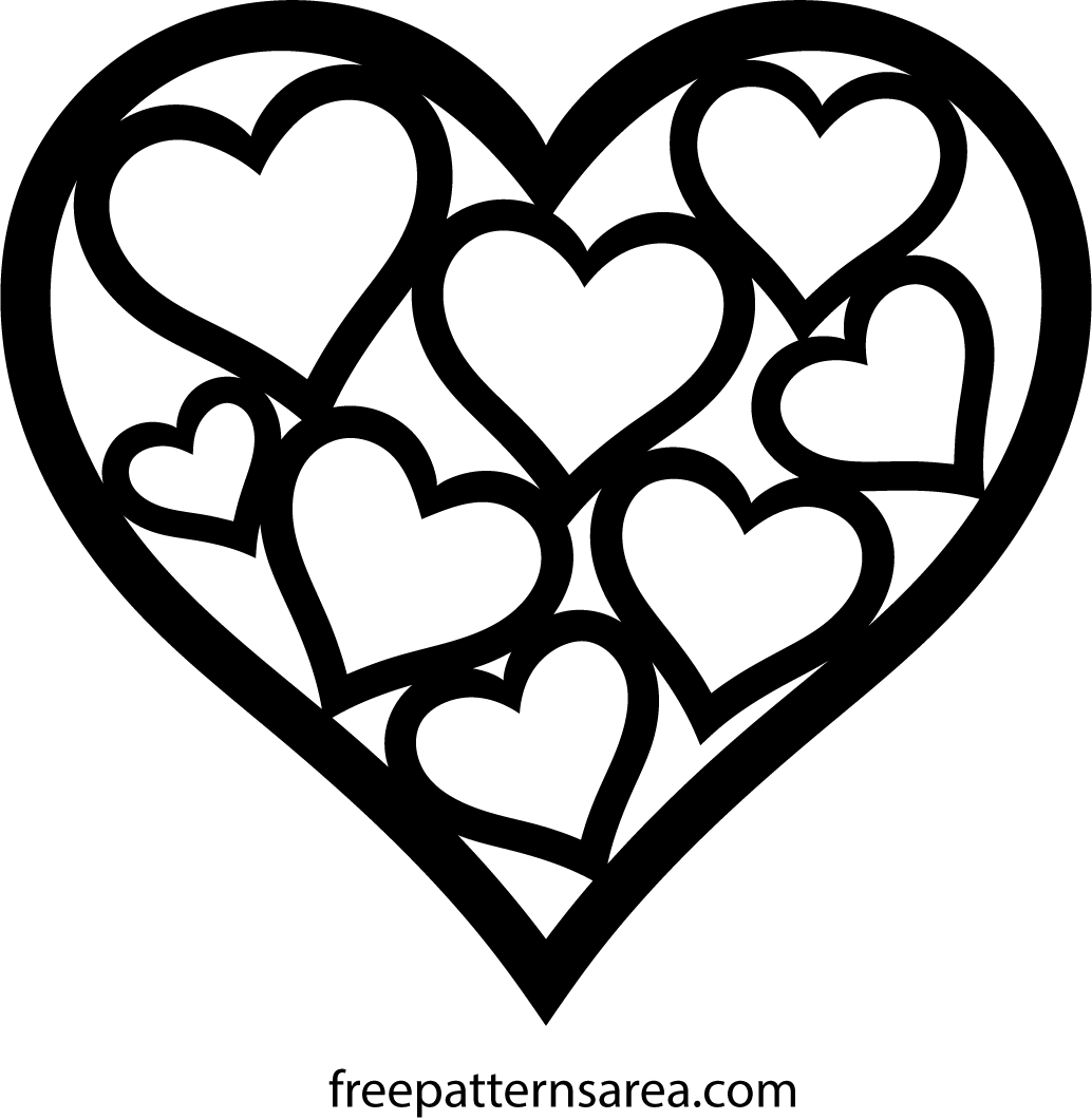 free heart templates printable free heart templates printable