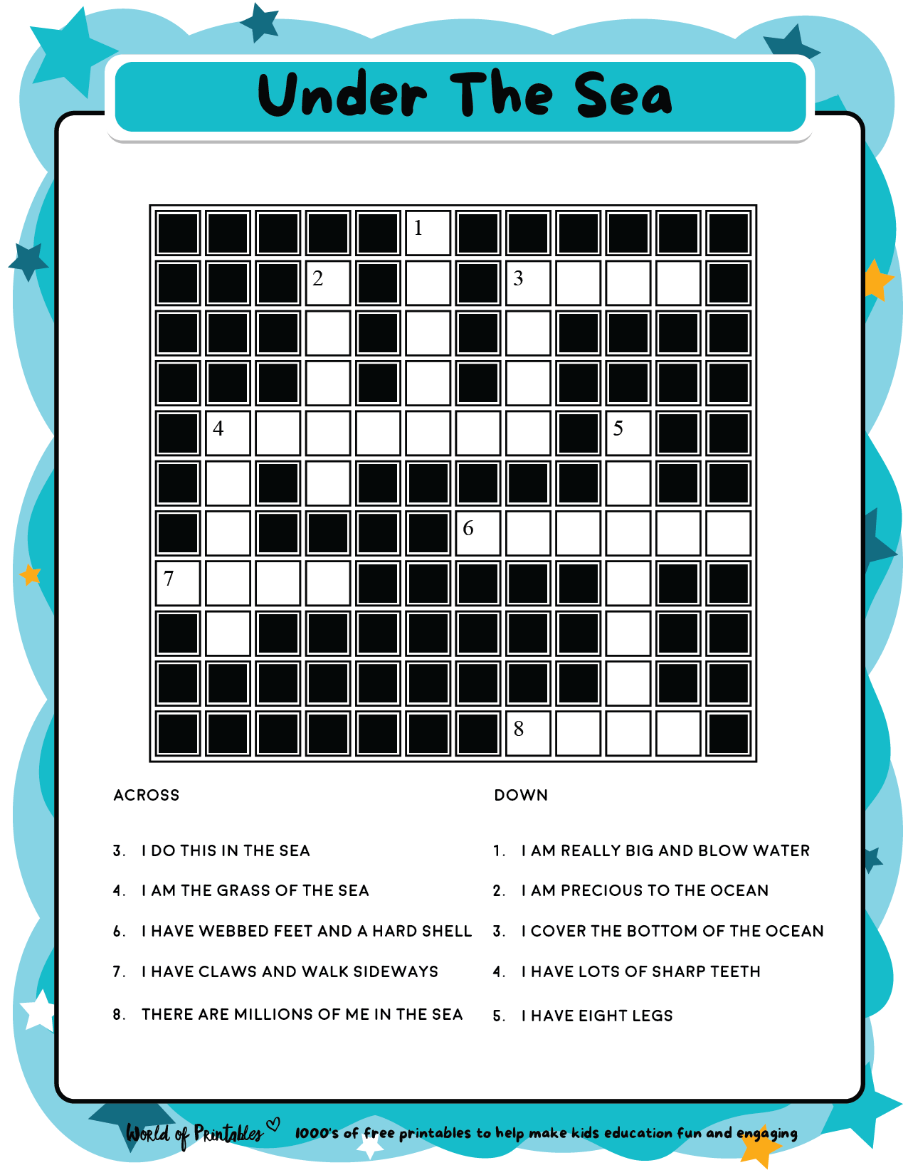 free crossword puzzles easy printable free crossword puzzles easy printable
