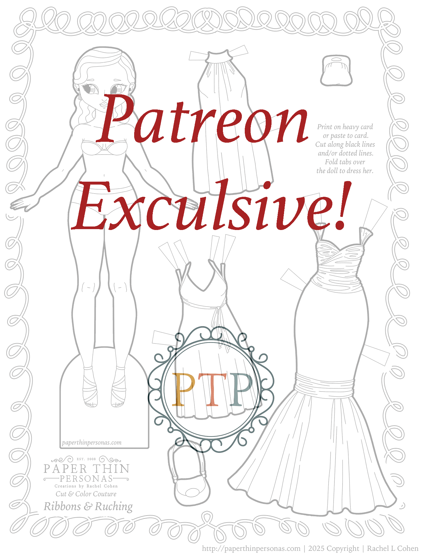 Printable Paper Dolls From Paper Thin Personas Printable Paper Dolls From Paper Thin Personas