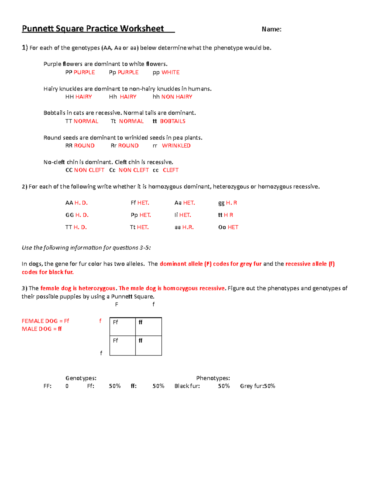 Punnett Square Practice Worksheet Name KEY 171e0l0 2 Punnett Square Practice Worksheet Name 1 Studocu Punnett Square Practice Worksheet Name KEY 171e0l0 2 Punnett Square Practice Worksheet Name 1 Studocu