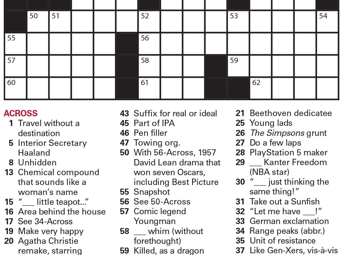 chemical suffix crossword clue