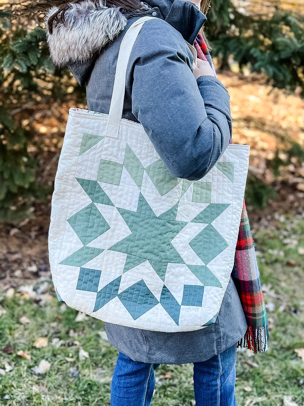 Quilted Tote Bag Tutorial Quilted Tote Bag Tutorial