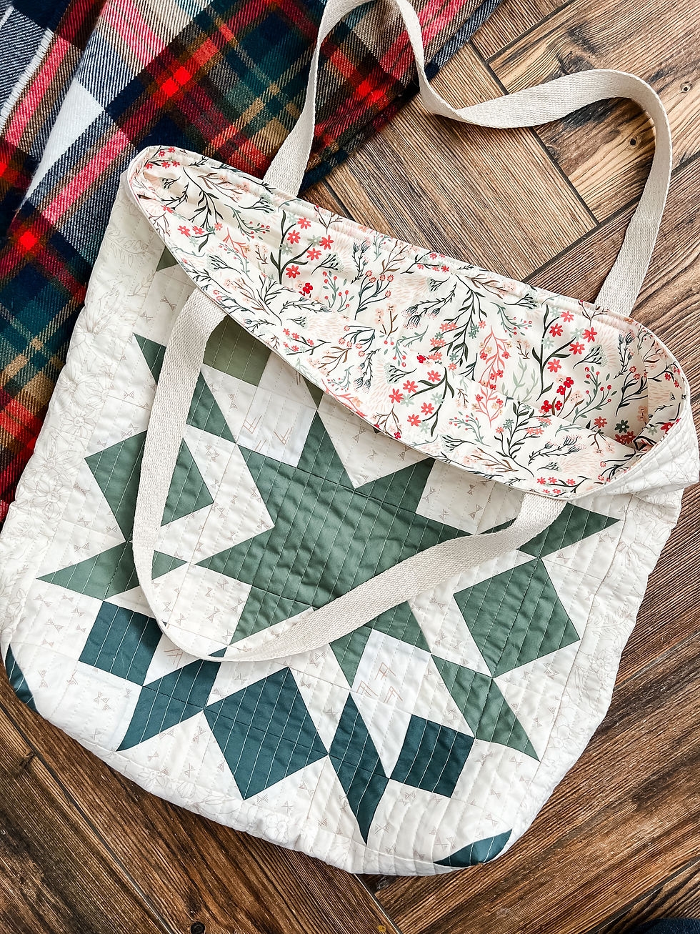 Quilted Tote Bag Tutorial Quilted Tote Bag Tutorial