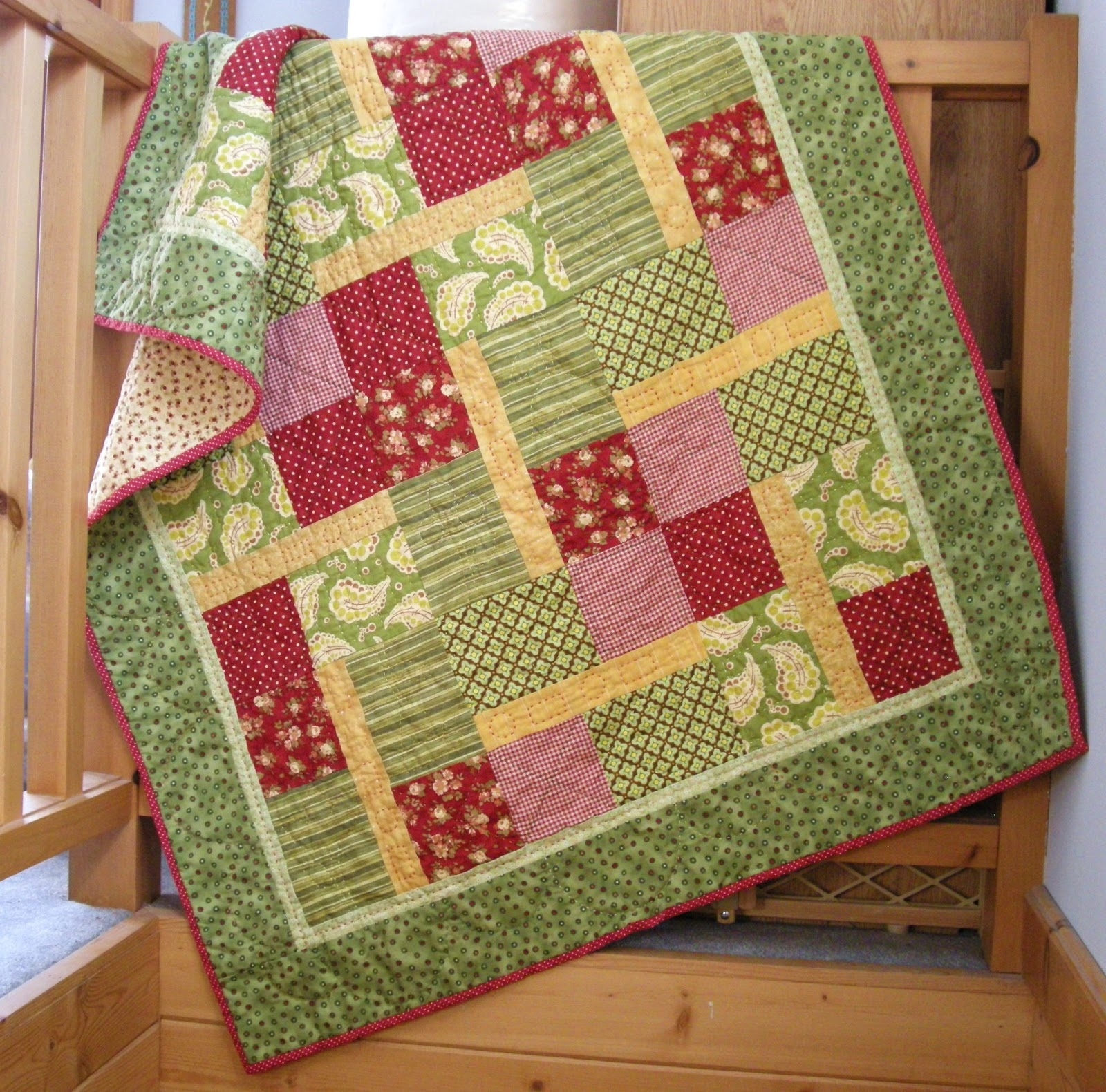 Quilty Folk More Pictures Of The Turning Twenty Quilt