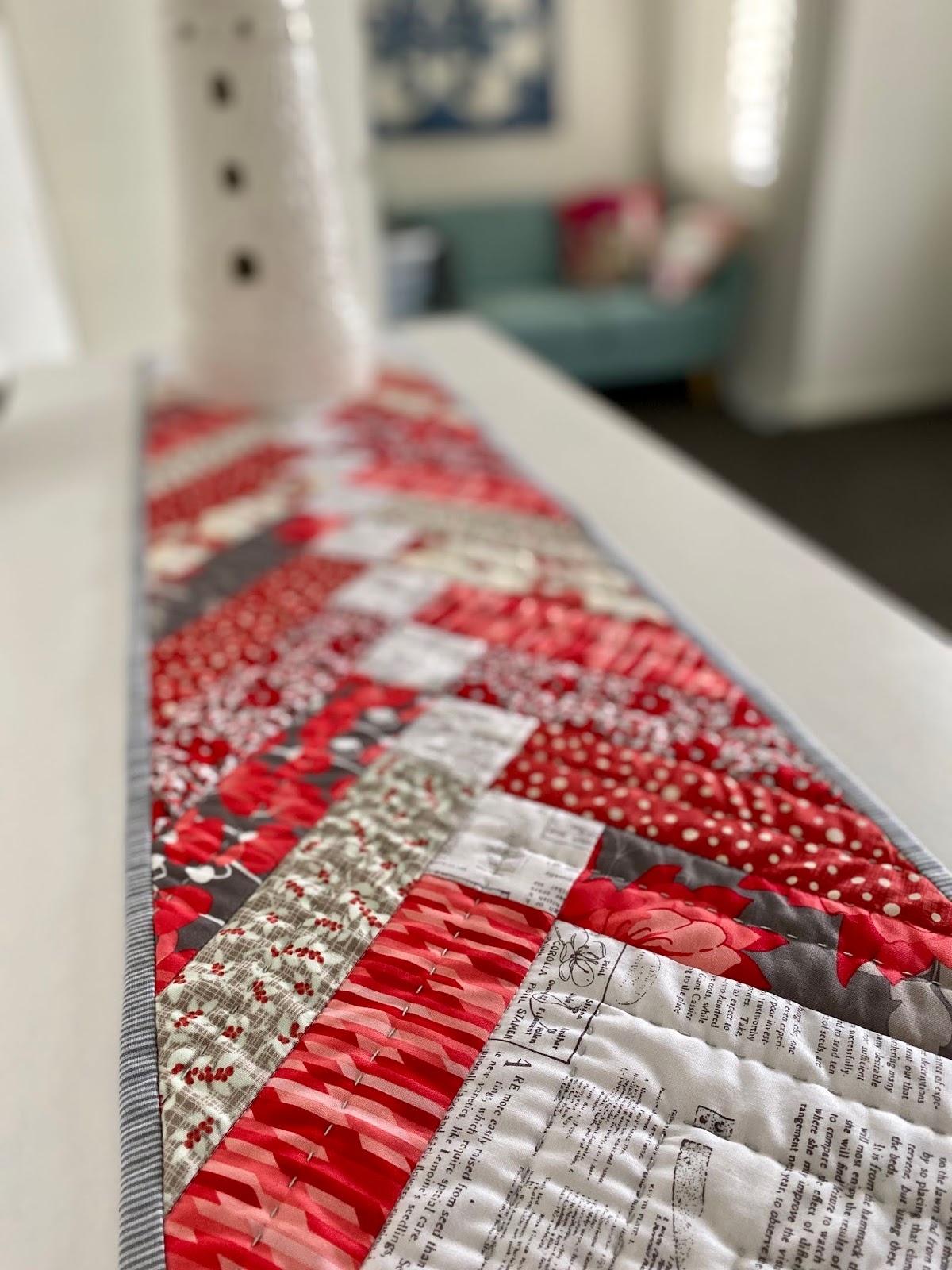 Red Braid Table Runner FREE Pattern Samelia s Mum Red Braid Table Runner FREE Pattern Samelia s Mum