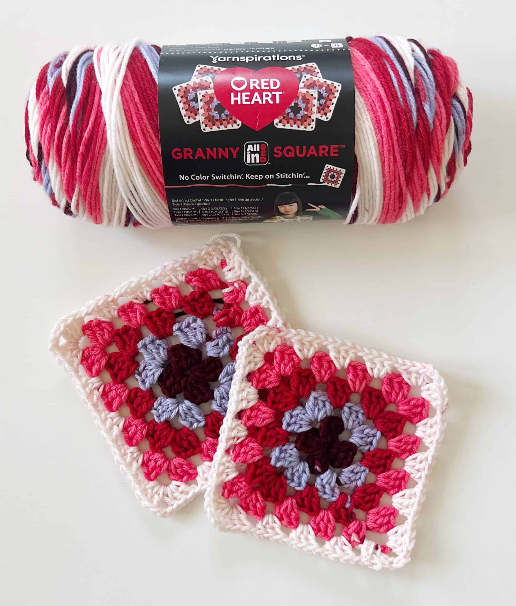 Red Heart Granny All In One Square Revolutionary New Yarn Daisy Farm Crafts Red Heart Granny All In One Square Revolutionary New Yarn Daisy Farm Crafts