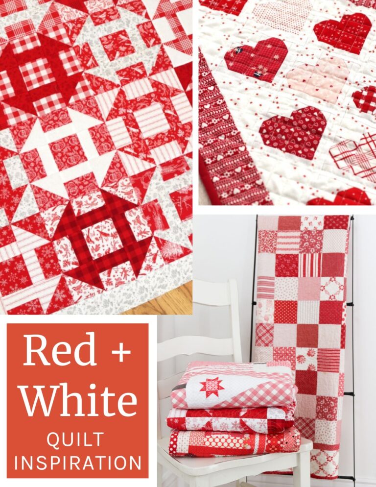 Red White Quilts Diary Of A Quilter A Quilt Blog