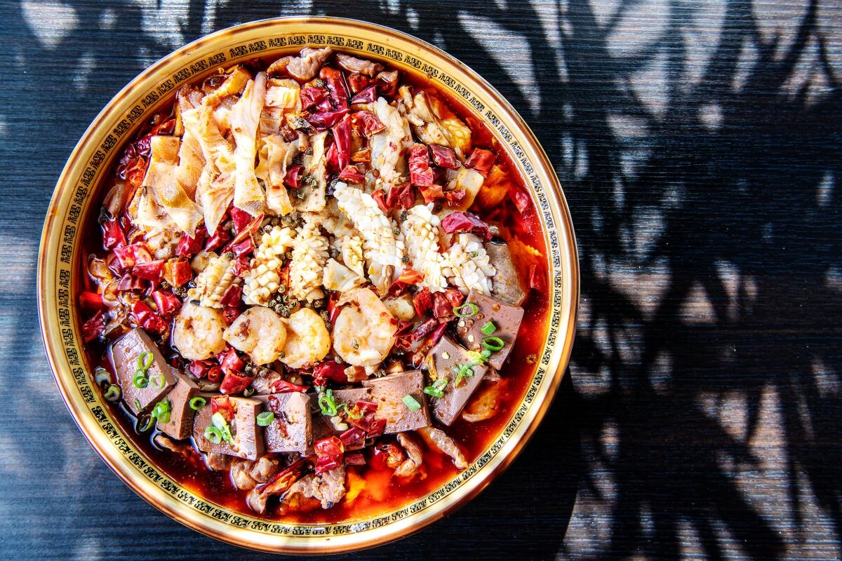 Review Xiang La Hui In Alhambra Serves Spicy Complex Sichuan Food Los Angeles Times Review Xiang La Hui In Alhambra Serves Spicy Complex Sichuan Food Los Angeles Times