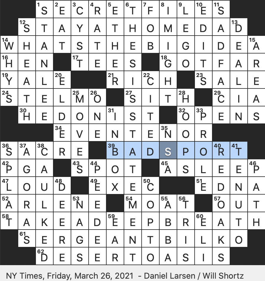 Rex Parker Does The NYT Crossword Puzzle Animator Klasky Who Co created Rugrats FRI 3 26 21 Phil Silvers Character Of 1950s TV Amazon Comedy Drama Set In A New Jersey Country Rex Parker Does The NYT Crossword Puzzle Animator Klasky Who Co created Rugrats FRI 3 26 21 Phil Silvers Character Of 1950s TV Amazon Comedy Drama Set In A New Jersey Country