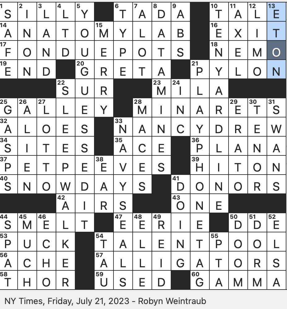 Rex Parker Does The NYT Crossword Puzzle Defeater Of J rmungandr FRI 7 21 23 Boundary For First And Goal Plays Heroine Of Novels Set At Lilac Inn Shadow Ranch And Red Rex Parker Does The NYT Crossword Puzzle Defeater Of J rmungandr FRI 7 21 23 Boundary For First And Goal Plays Heroine Of Novels Set At Lilac Inn Shadow Ranch And Red