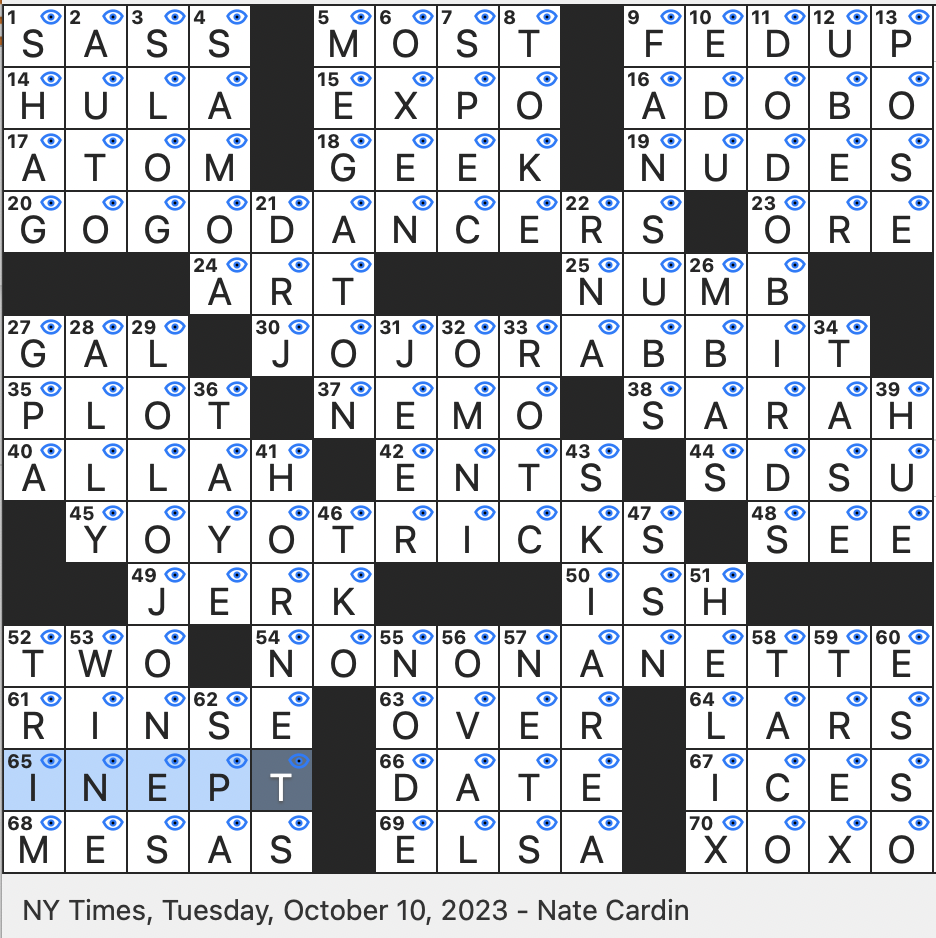 Rex Parker Does The NYT Crossword Puzzle Foreign Films Translated And Captioned By Enthusiasts TUE 10 10 23 2019 Taika Waititi Film About A Boy With An Animal Nickname Olympian Who Rex Parker Does The NYT Crossword Puzzle Foreign Films Translated And Captioned By Enthusiasts TUE 10 10 23 2019 Taika Waititi Film About A Boy With An Animal Nickname Olympian Who