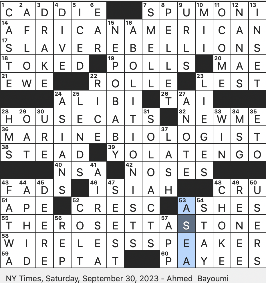 Rex Parker Does The NYT Crossword Puzzle Honeydew Producer SAT 9 30 23 W W II Combat Inits Rock Band With The 2023 Album This Stupid World Modern Coinage For Someone Rex Parker Does The NYT Crossword Puzzle Honeydew Producer SAT 9 30 23 W W II Combat Inits Rock Band With The 2023 Album This Stupid World Modern Coinage For Someone