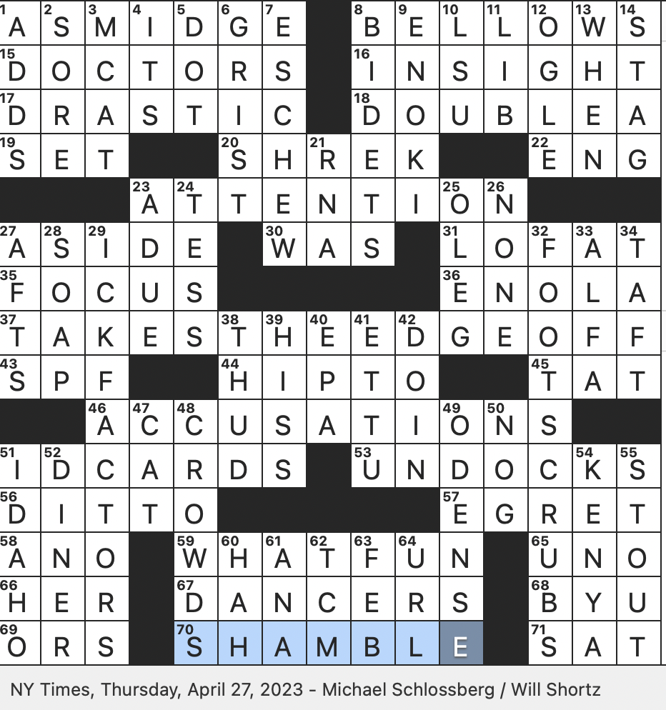 Rex Parker Does The NYT Crossword Puzzle Netflix Heroine Holmes THU 4 27 23 Some Adult Nightclub Entertainers Literally Absolute Concentration Literally Danish Birthplace Of Hans Christian Andersen Characteristic Rex Parker Does The NYT Crossword Puzzle Netflix Heroine Holmes THU 4 27 23 Some Adult Nightclub Entertainers Literally Absolute Concentration Literally Danish Birthplace Of Hans Christian Andersen Characteristic
