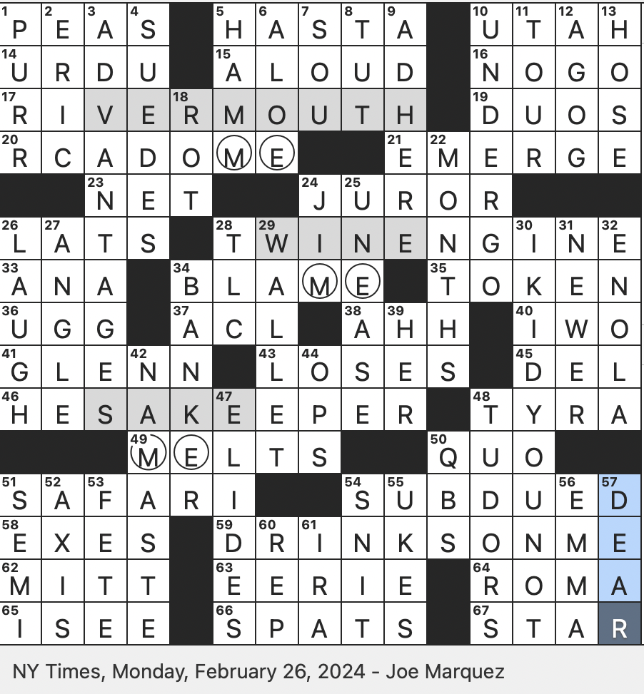 Rex Parker Does The NYT Crossword Puzzle Old Coin In France MON 2 26 24 Greeting That Originated On The Indian Subcontinent Extra attentive Coddling For Short Definitely Husband Material Rex Parker Does The NYT Crossword Puzzle Old Coin In France MON 2 26 24 Greeting That Originated On The Indian Subcontinent Extra attentive Coddling For Short Definitely Husband Material