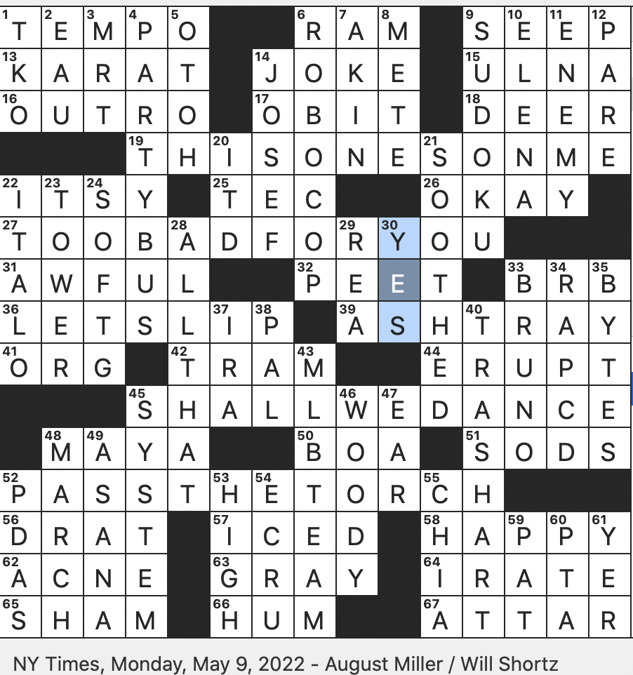 Rex Parker Does The NYT Crossword Puzzle Sound Heard Twice In George MON 5 9 22 Sufi Poet Thought To Have Coined The Adage Found At The Starts Etc Once standard Feature Rex Parker Does The NYT Crossword Puzzle Sound Heard Twice In George MON 5 9 22 Sufi Poet Thought To Have Coined The Adage Found At The Starts Etc Once standard Feature