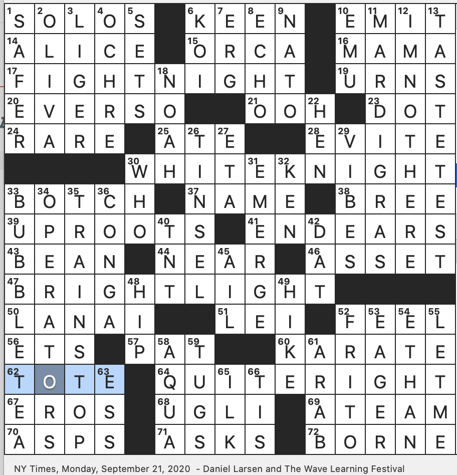 Rex Parker Does The NYT Crossword Puzzle Tony Who Played 15 Seasons With Minnesota Twins MON 9 21 20 Foamy Drink Invented In Taiwan Horse Developed In Desert Hawaiian Kind Of Porch Rex Parker Does The NYT Crossword Puzzle Tony Who Played 15 Seasons With Minnesota Twins MON 9 21 20 Foamy Drink Invented In Taiwan Horse Developed In Desert Hawaiian Kind Of Porch
