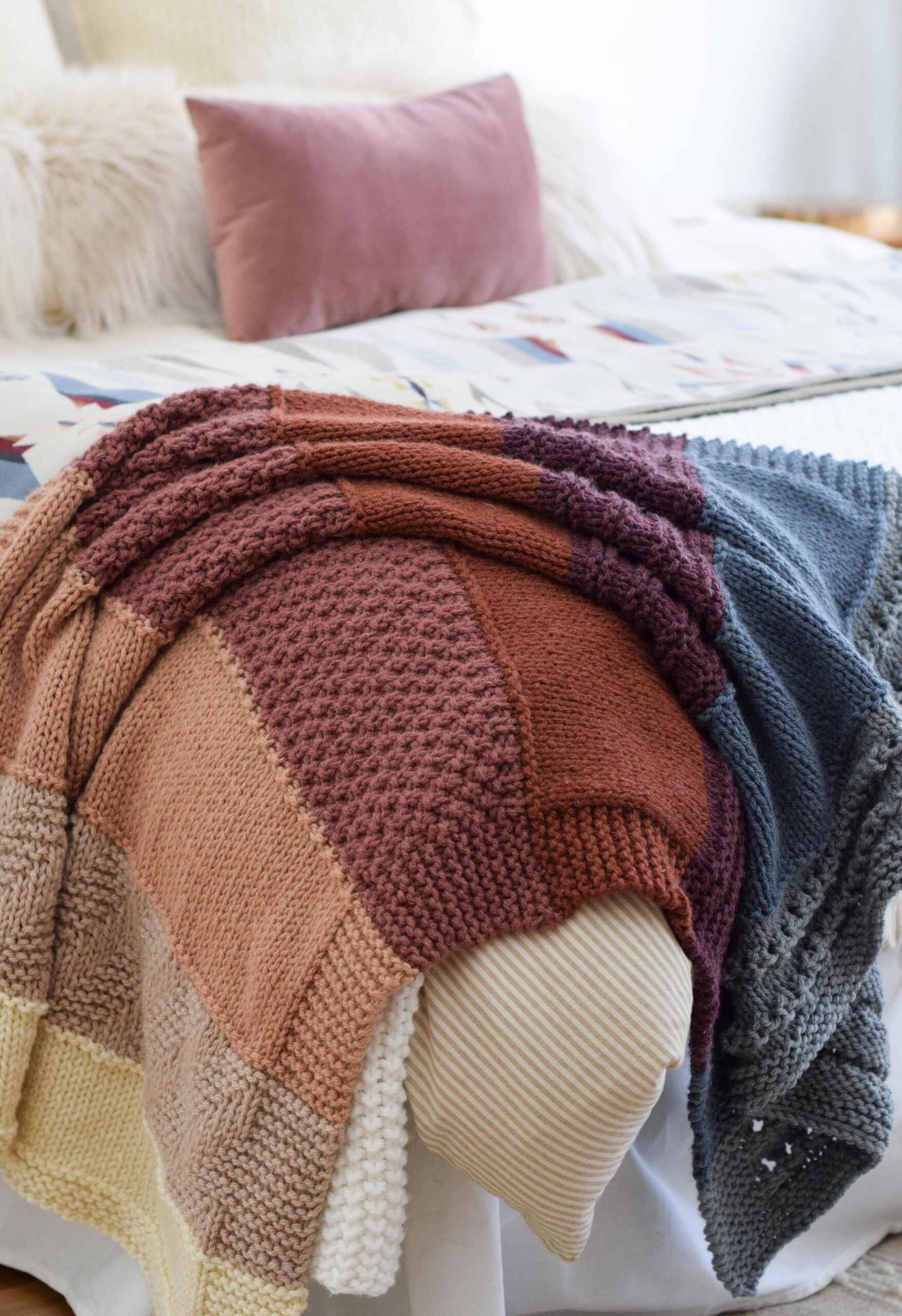 Rocky Mountain Sampler Blanket Knitting Pattern Mama In A Stitch Rocky Mountain Sampler Blanket Knitting Pattern Mama In A Stitch