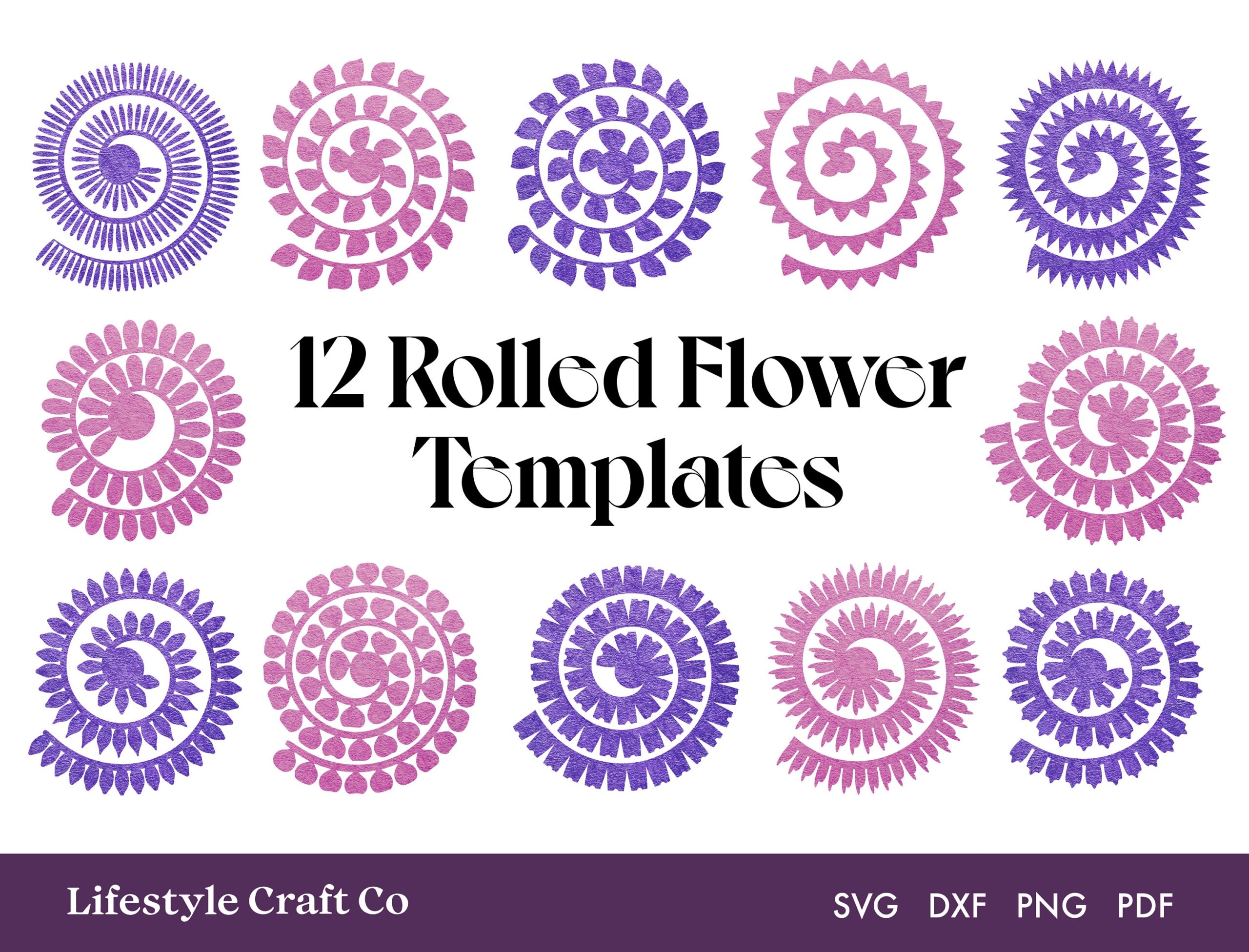 printable cricut flower template printable cricut flower template