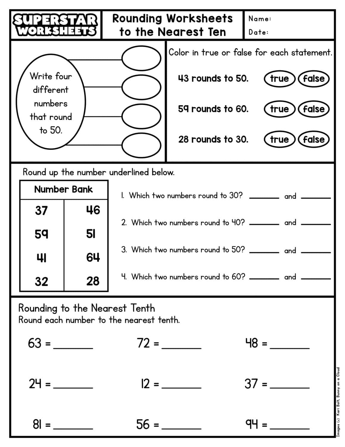 rounding worksheets 4th grade rounding worksheets 4th grade