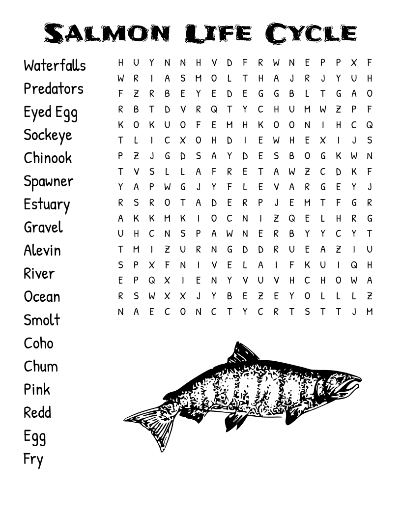 Salmon Crossword WordMint Salmon Crossword WordMint