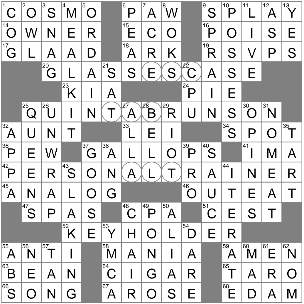 Satisfying As Thirst Crossword Clue Archives LAXCrossword Satisfying As Thirst Crossword Clue Archives LAXCrossword