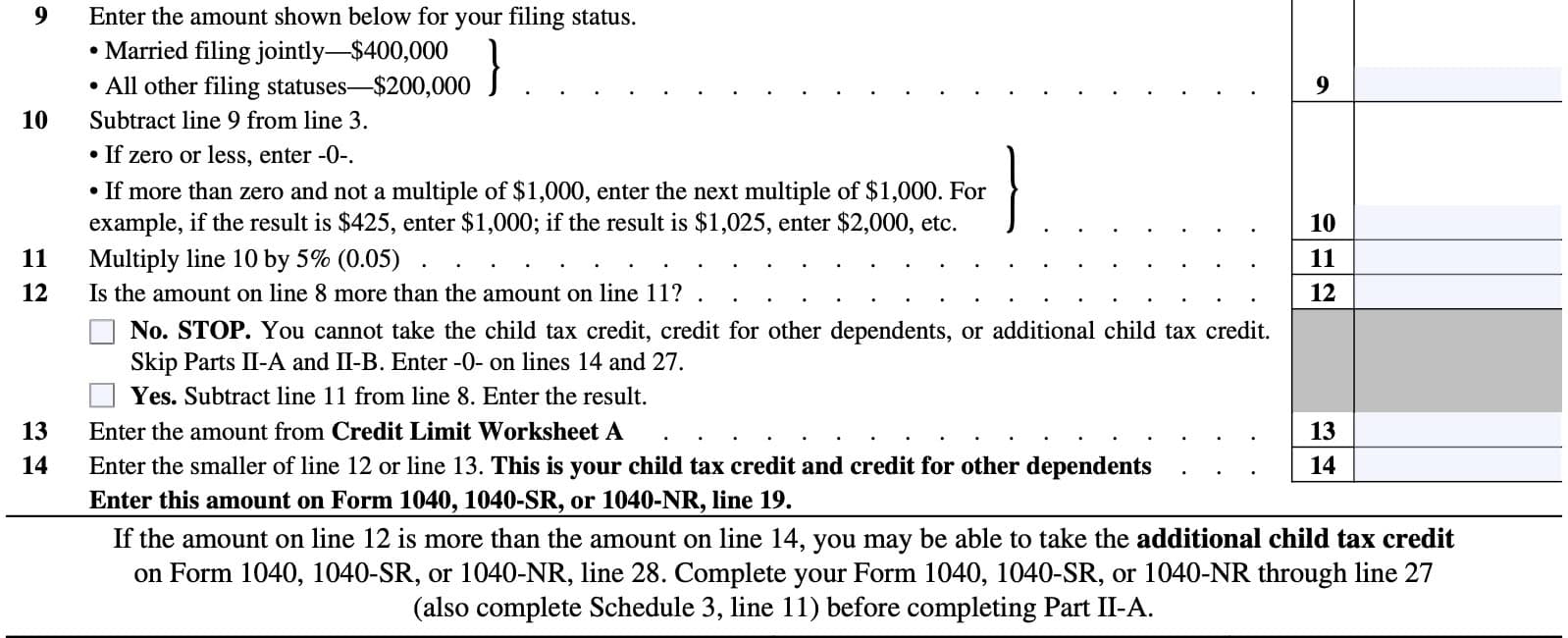 credit limit worksheet a 2024 credit limit worksheet a 2024