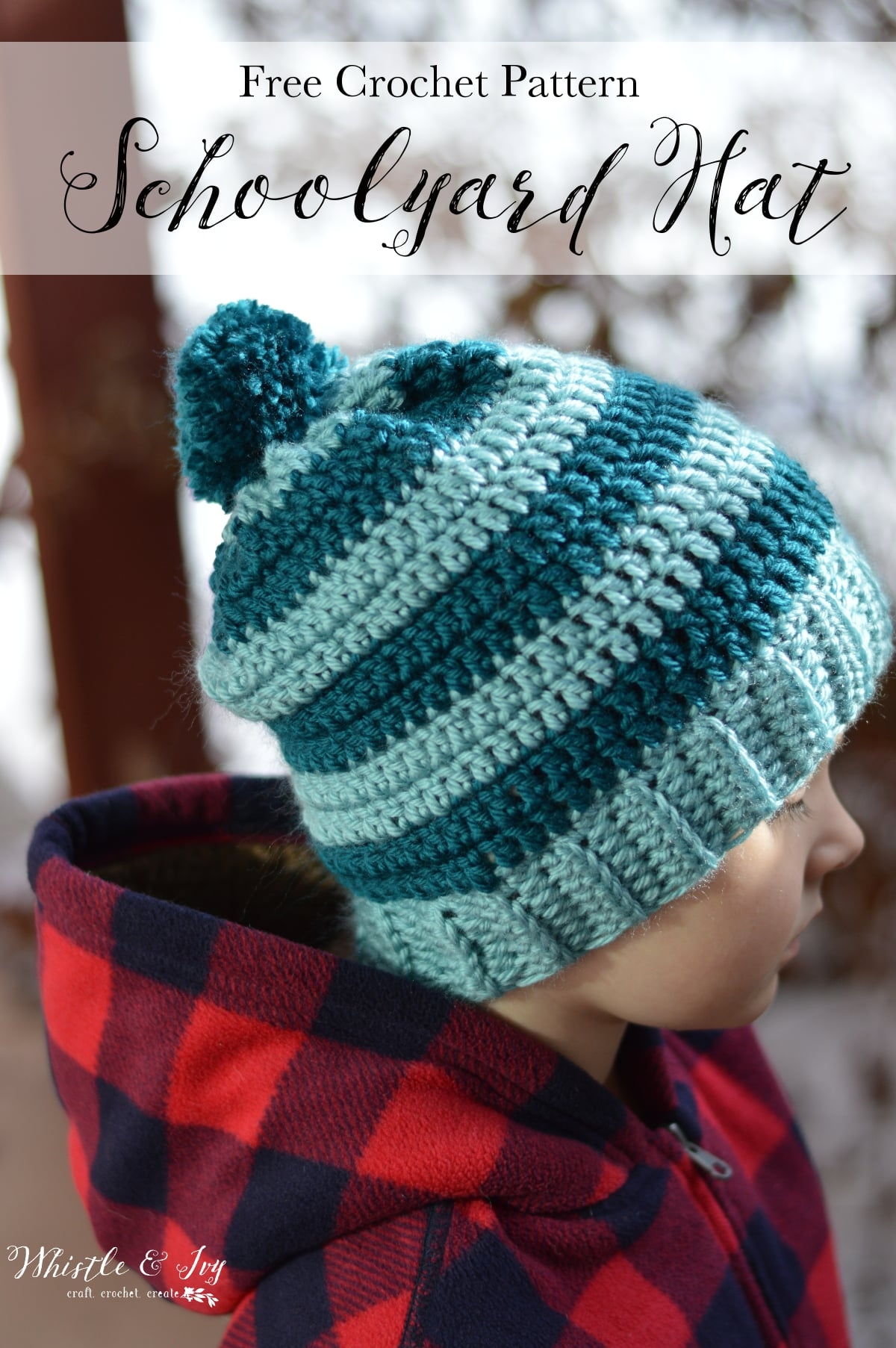 Schoolyard Striped Hat Whistle And Ivy