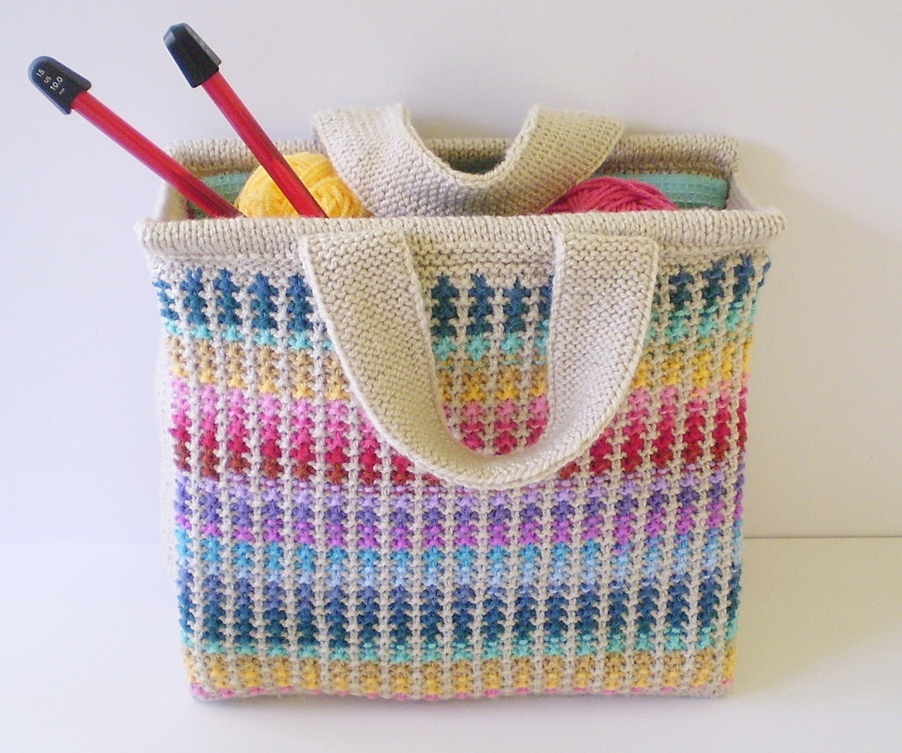 Scrap Bag How To Make A Knit Or Crochet Tote Yarncraft On Cut Out Keep Scrap Bag How To Make A Knit Or Crochet Tote Yarncraft On Cut Out Keep