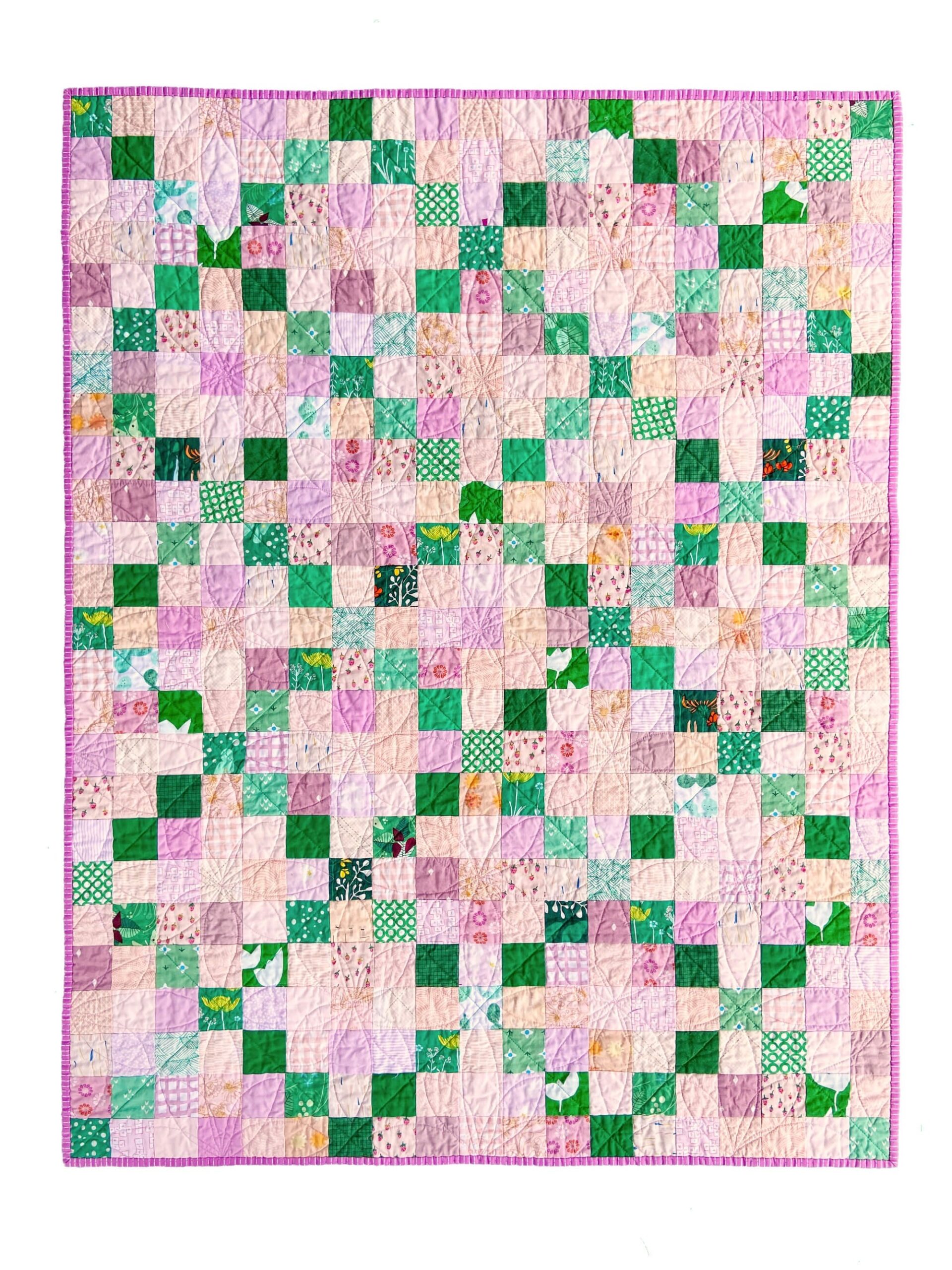 Scrappy Irish Chain Quilt And Tutorial Megan Collins Quilt Design Scrappy Irish Chain Quilt And Tutorial Megan Collins Quilt Design