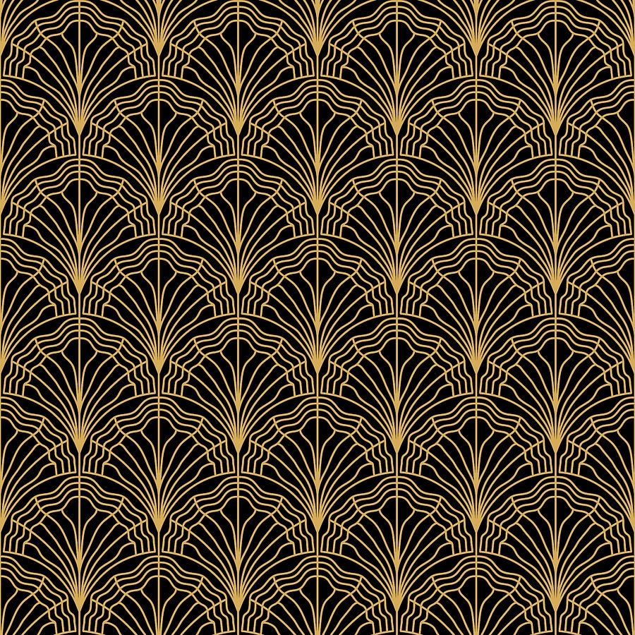 Seamless Art Deco Pattern Vintage Geometric Minimalistic Background Abstract Fan Shaped Yellow Black Illustration Drawing By Julien Fine Art America Seamless Art Deco Pattern Vintage Geometric Minimalistic Background Abstract Fan Shaped Yellow Black Illustration Drawing By Julien Fine Art America