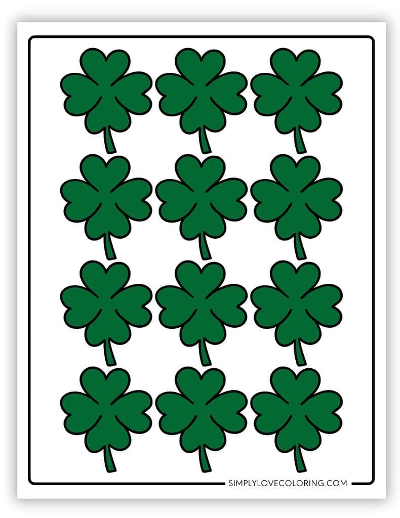Shamrock Leaf Clover Templates Free PDF Downloads Simply Love Coloring Shamrock Leaf Clover Templates Free PDF Downloads Simply Love Coloring