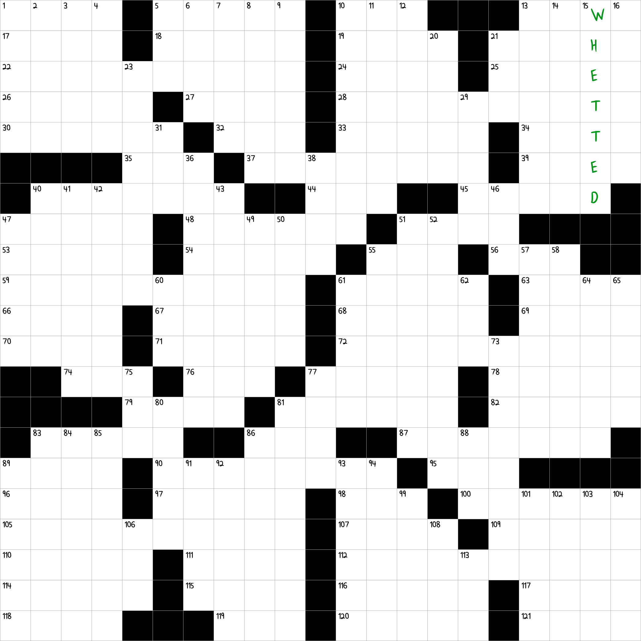 Sharpened NYT Crossword Clue December 29 2024
