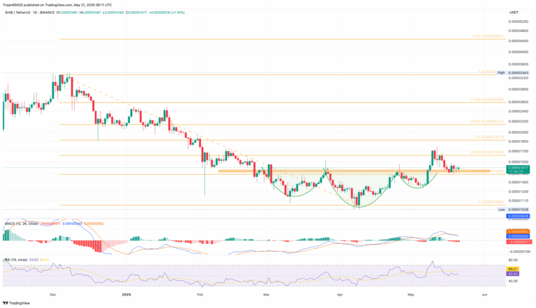 Shiba Inu Eyes 25 Surge After Bullish Pattern Retest