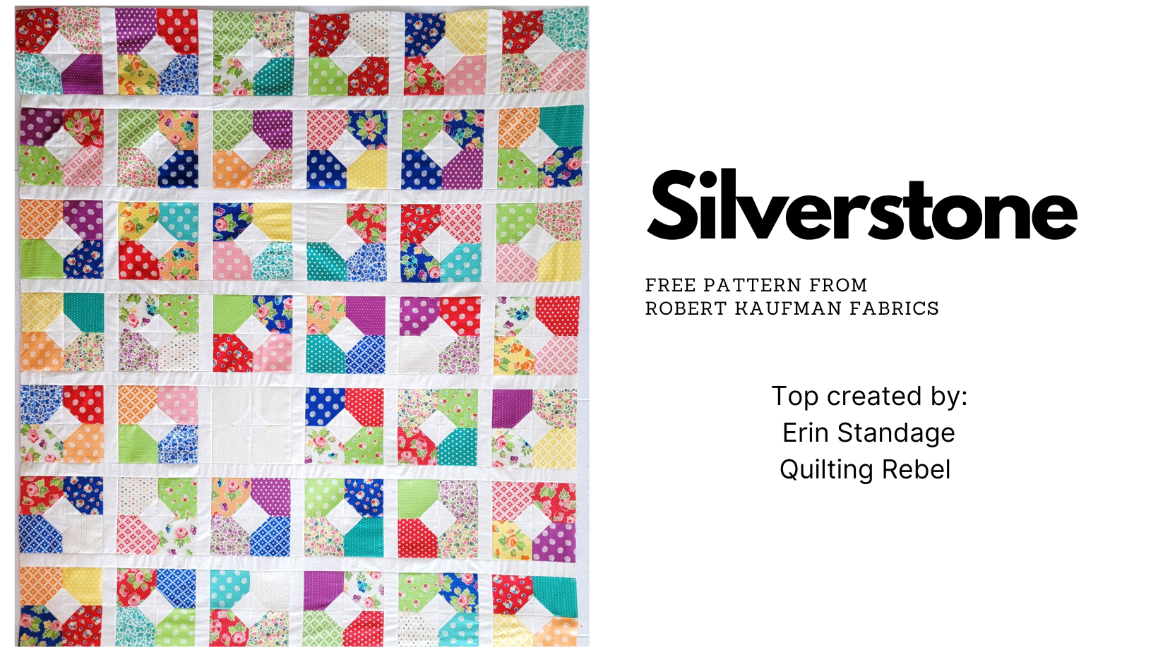 Silverstone Free Quilt Pattern Quilting Rebel Silverstone Free Quilt Pattern Quilting Rebel