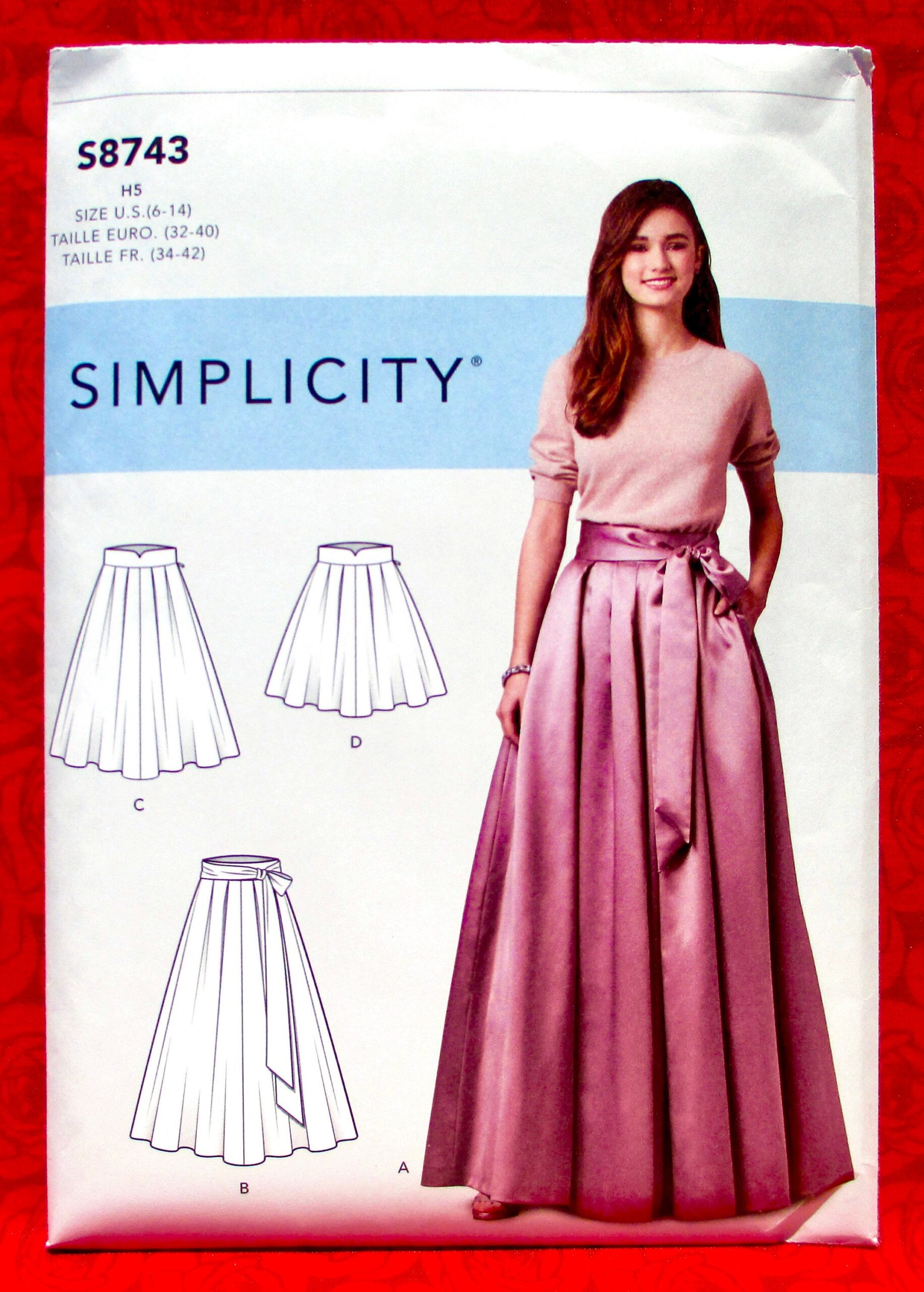 Simplicity Sewing Pattern 8743 Pleated Skirt Sash Classic Fashion Short Midi Long Sizes 6 8 10 12 14 DIY Special Occasion Prom UNCUT Etsy Simplicity Sewing Pattern 8743 Pleated Skirt Sash Classic Fashion Short Midi Long Sizes 6 8 10 12 14 DIY Special Occasion Prom UNCUT Etsy