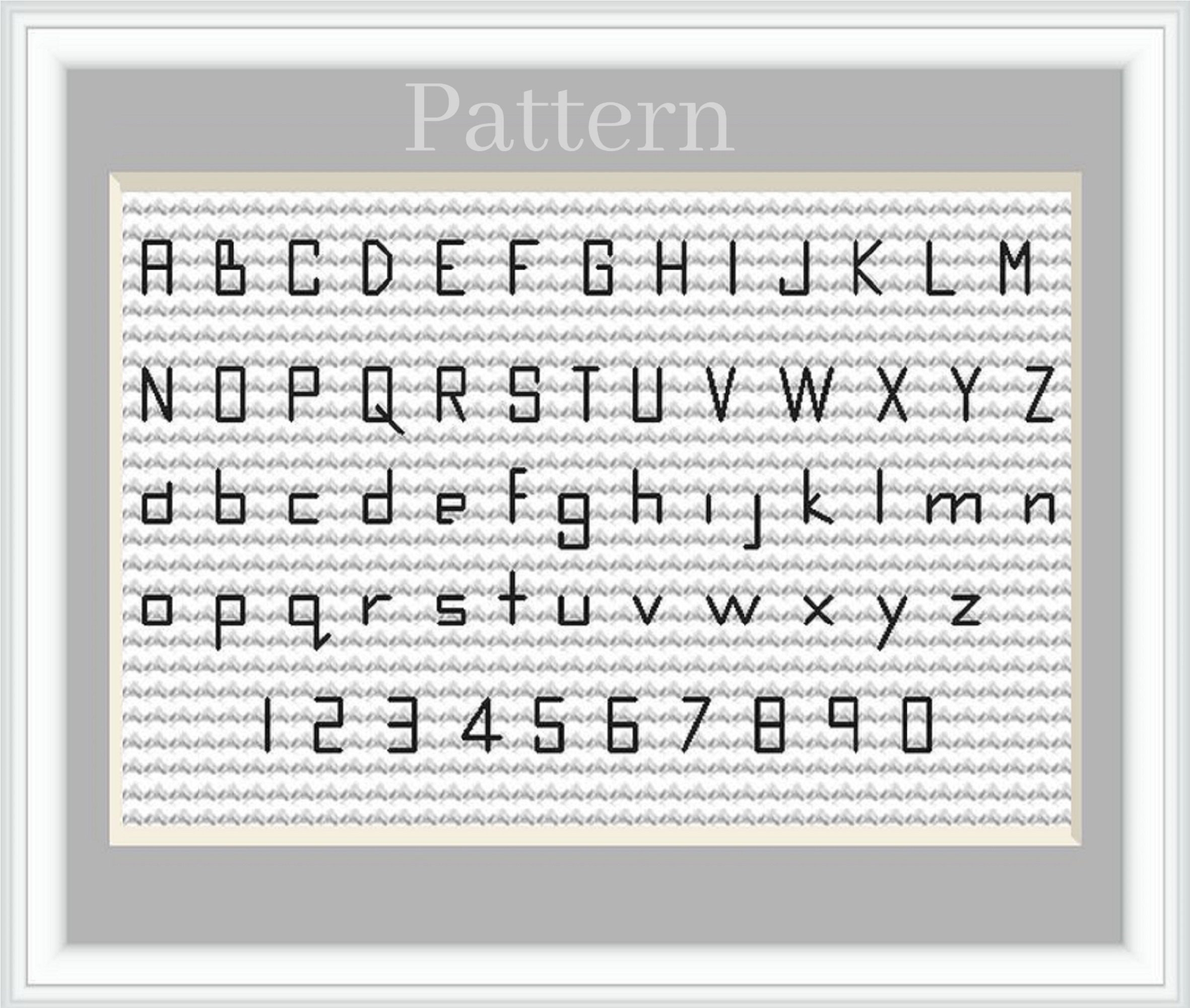 alphabet letters cross stitch pattern alphabet letters cross stitch pattern
