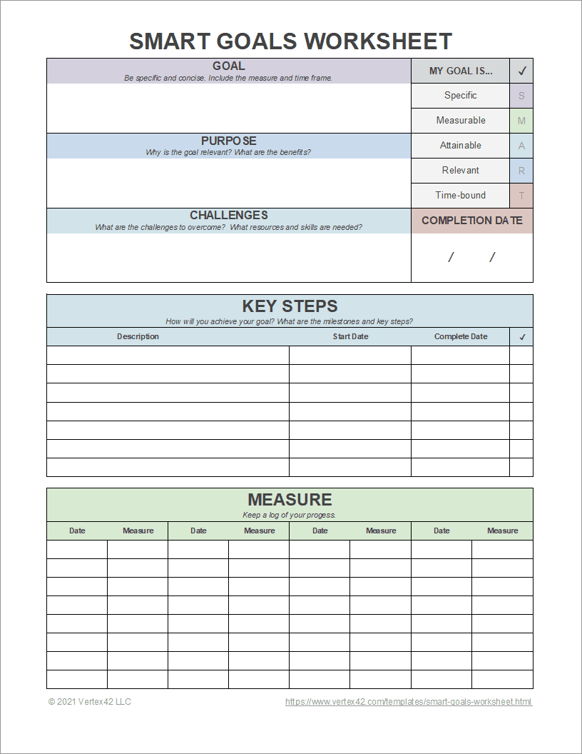 smart goals worksheet pdf smart goals worksheet pdf