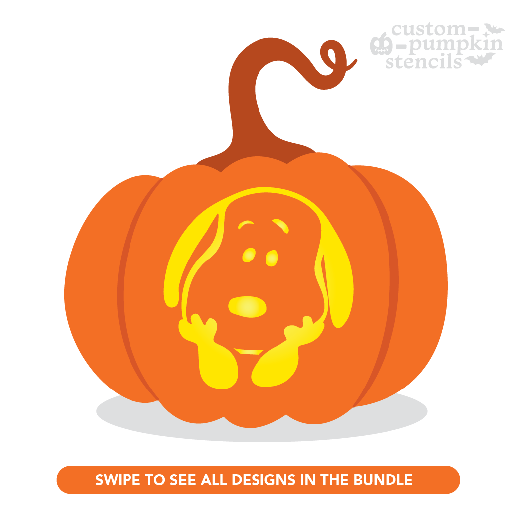 Snoopy Pumpkin Carving Stencil Snoopy Pumpkin Carving Stencil