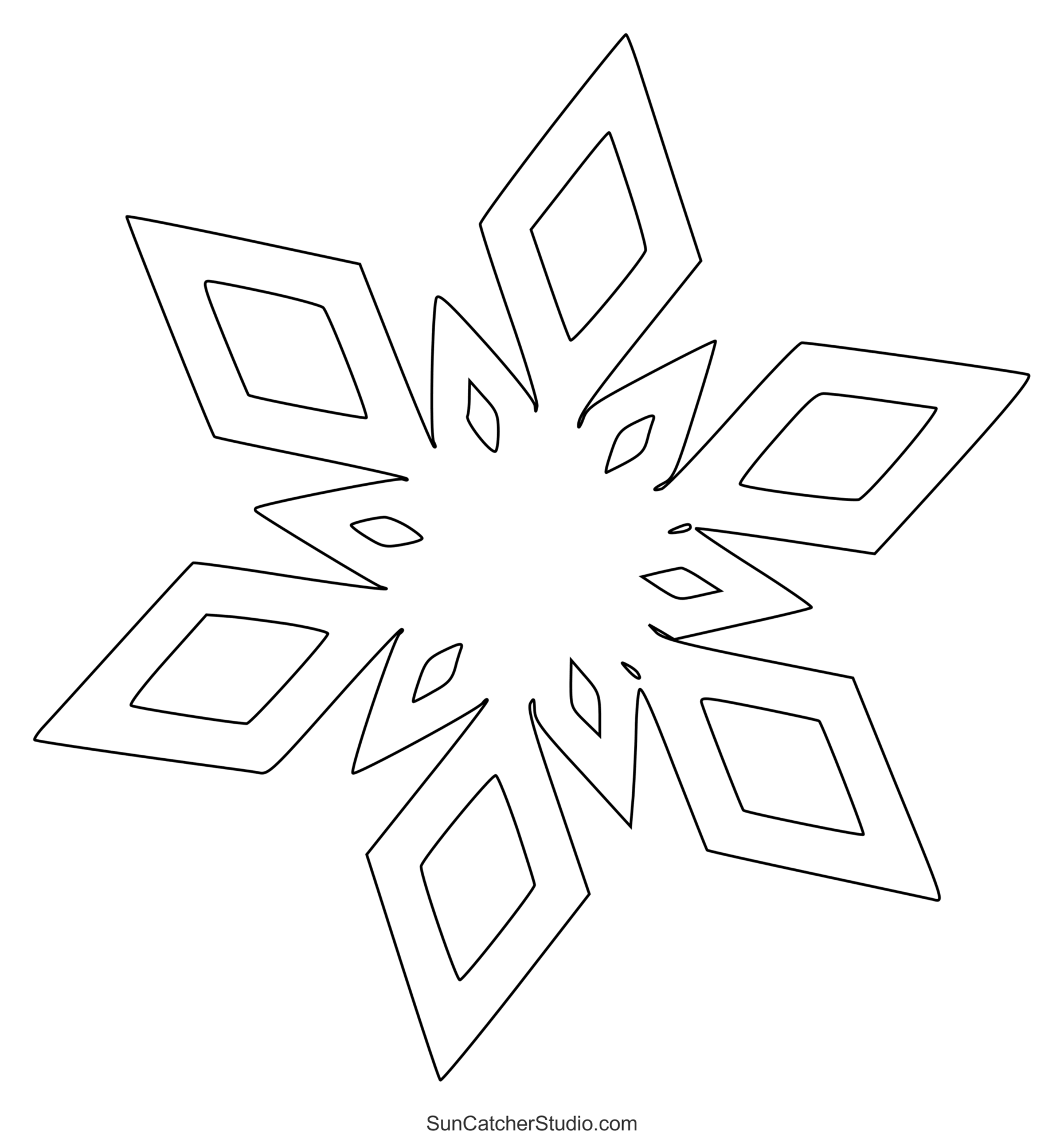 free printable snowflake template pdf free printable snowflake template pdf