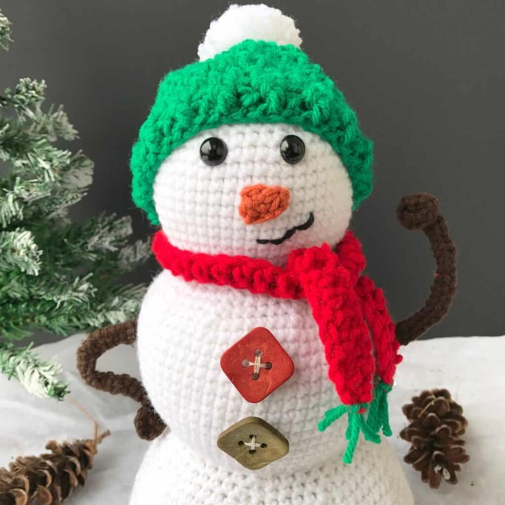 Snowman Amigurumi Free Crochet Along Maria s Blue Crayon Snowman Amigurumi Free Crochet Along Maria s Blue Crayon